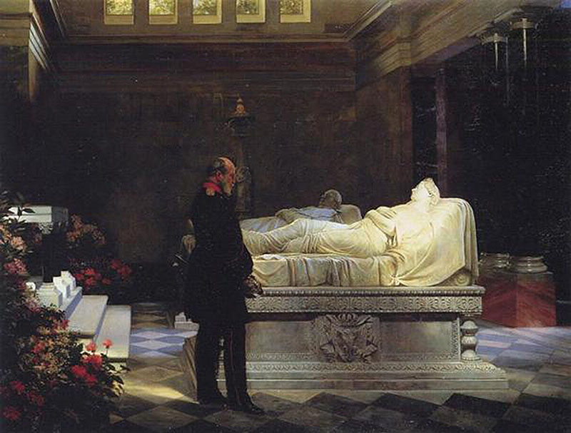 Wilhelm the First at the Sarcophagus
